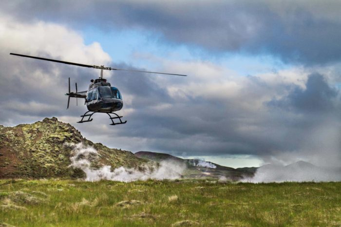 Geothermal Helicopter Tour in Iceland