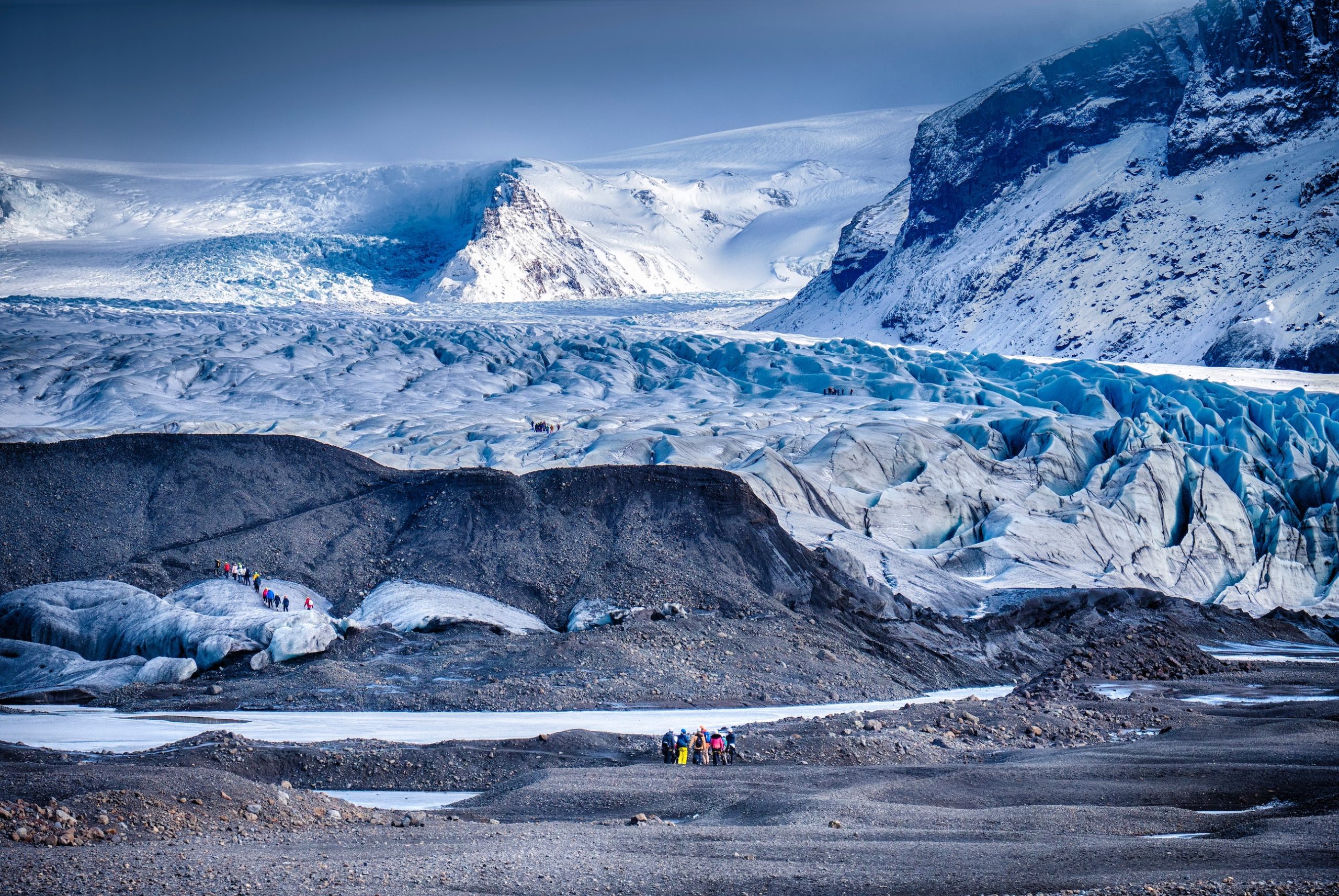 glacier tour south iceland