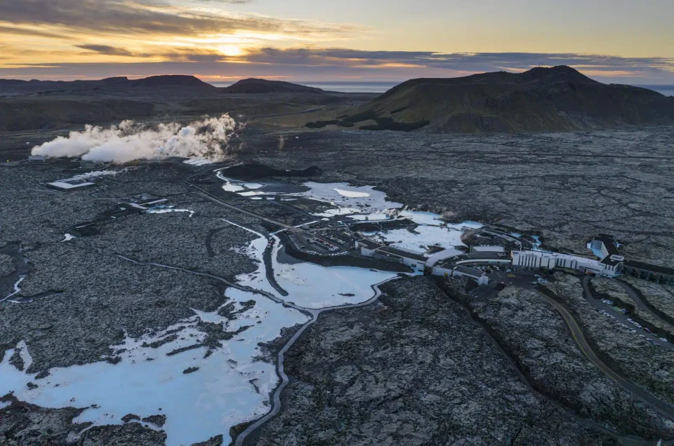 Seismic Activity Around the Blue Lagoon in Iceland